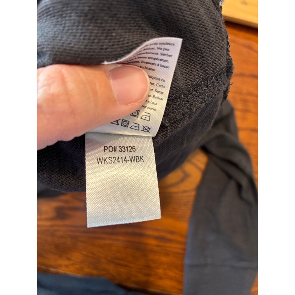 Faherty Sunwashed Organic Hoodie Gray Women's Small - Picture 7 of 9